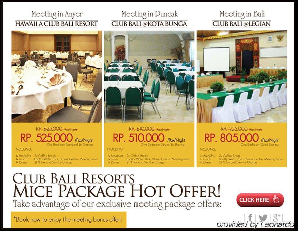 Club Bali Suites At Kota Bunga Cipanas  Eksteriør billede